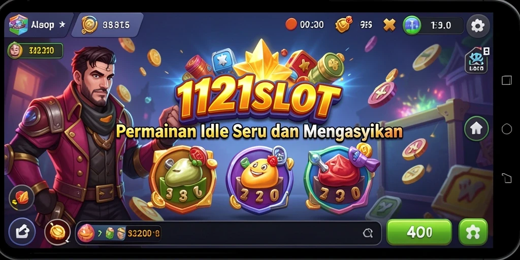 Tangkapan layar <strong>1121SLOT</strong> menunjukkan pengalaman bermain slot yang menyenangkan.