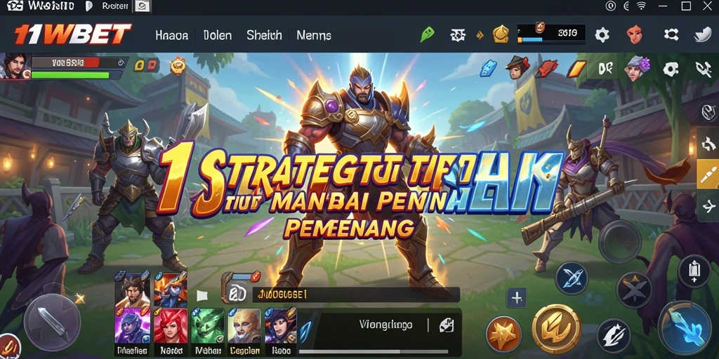 Tampilan gameplay mendebarkan dari 11WBET yang penuh strategi.