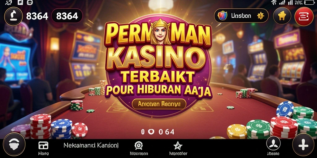 Tampilan menarik dari gameplay Kasino di 8364.