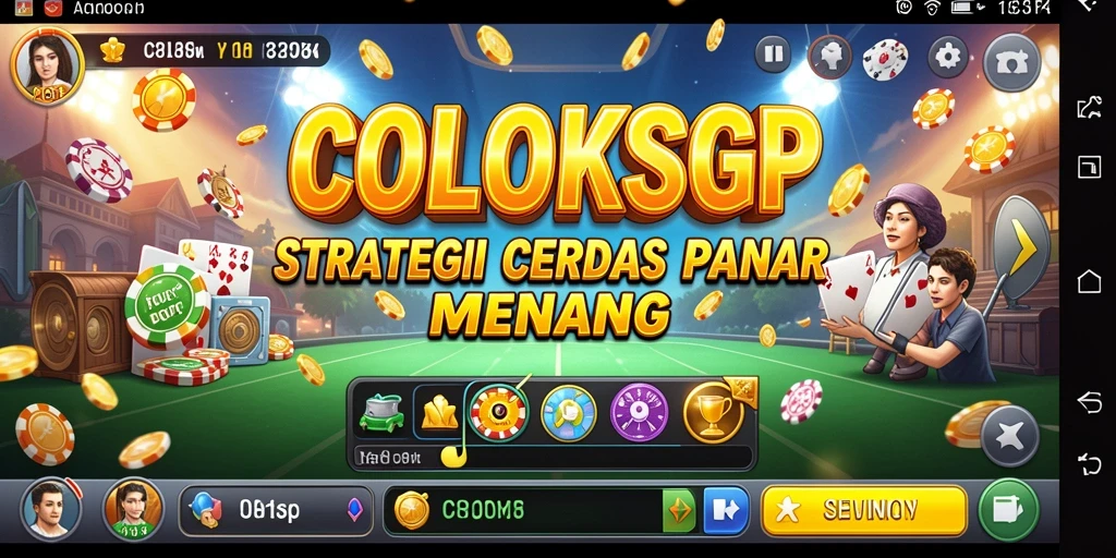 Tampilan gameplay COLOKSGP yang menarik dengan elemen strategi.