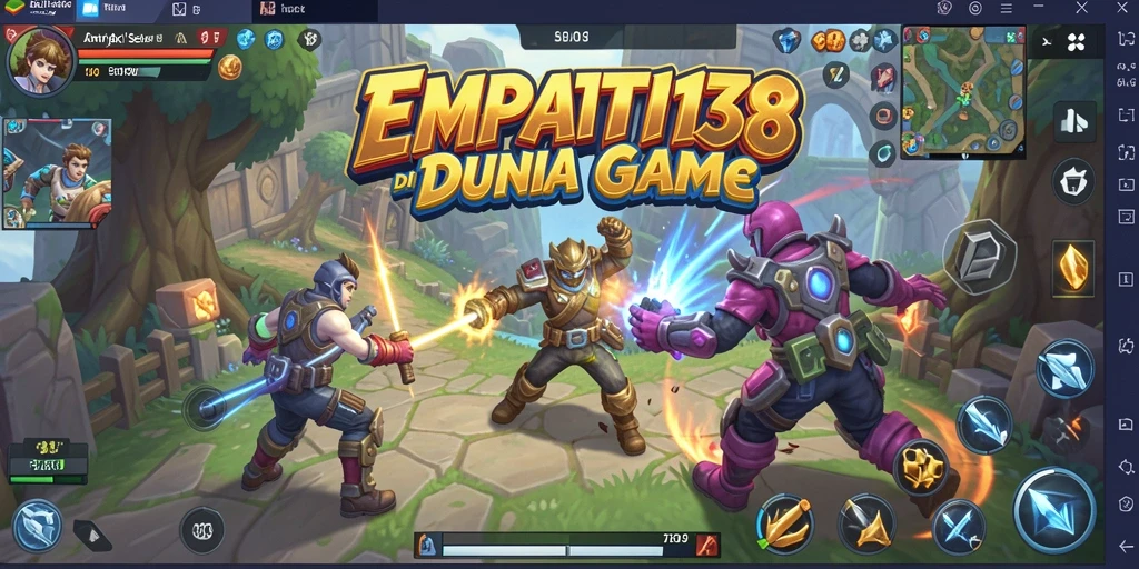 Screenshot gameplay yang mendebarkan di EMPATI138.