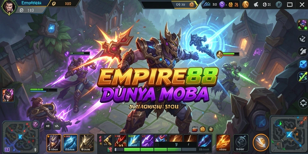 Tampilan pertarungan seru dan strategis dalam EMPIRE88.