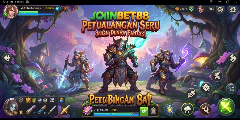 Tangkapan layar dari gameplay <strong>JOINBET88</strong> menunjukkan aksi petualangan yang seru.