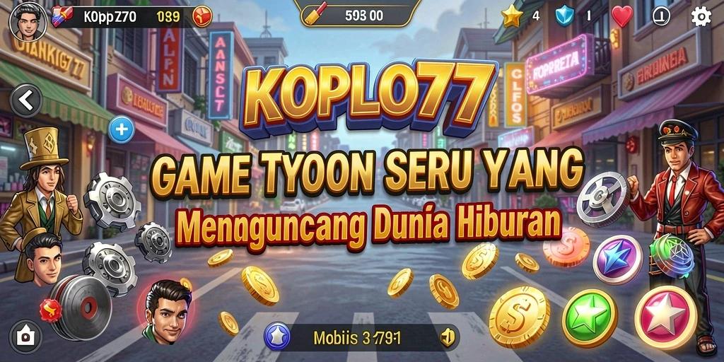 Tampilan gameplay <strong>KOPLO77</strong> yang menegangkan dan menarik di dunia Tycoon.