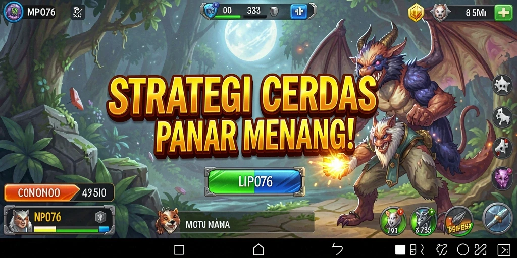 Gameplay MPO76 yang penuh strategi dan tantangan.