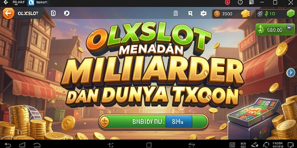 Screenshot utama OLXSLOT menampilkan gameplay Tycoon yang seru.