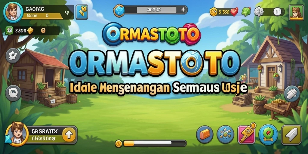 Tampilan gameplay ORMASTOTO yang menarik dan adiktif.