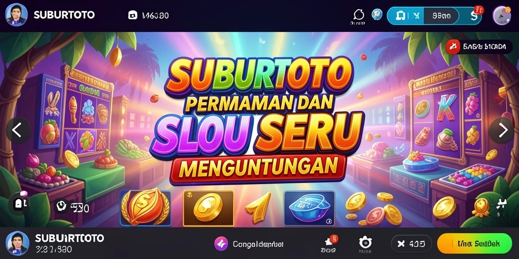 Tangkapan layar SUBURTOTO menampilkan aksi gameplay Slot yang mendebarkan.