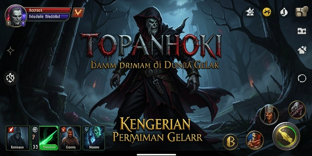 Screenshot utama menunjukkan momen menegangkan dalam gameplay Horror.