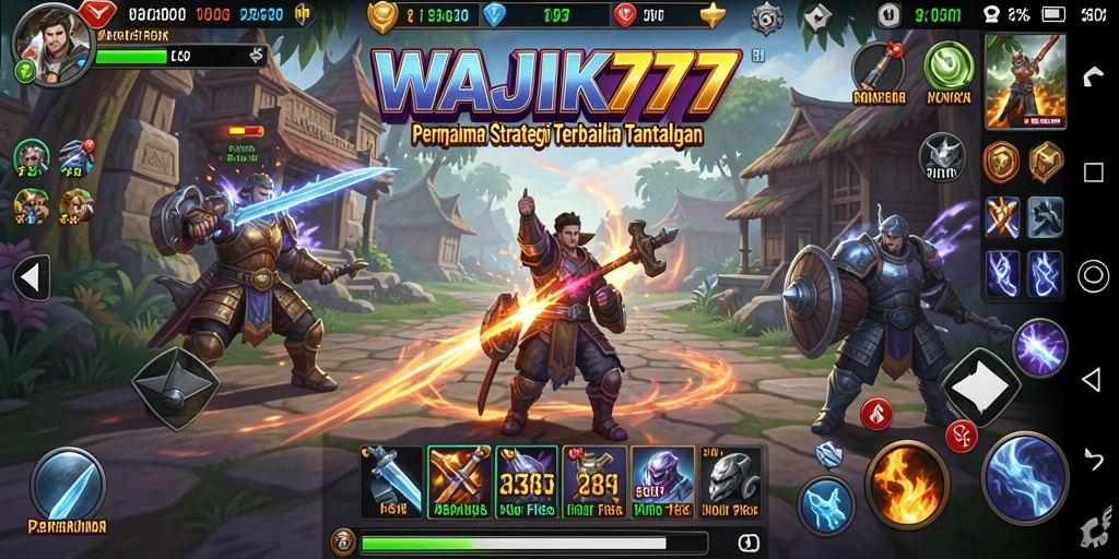Tangkapan layar dari gameplay menarik WAJIK777 dengan strategi taktis.